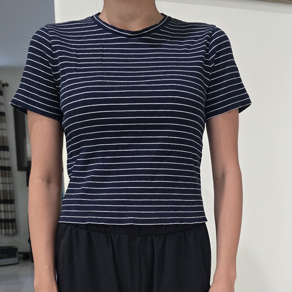 Ralph Lauren Black Track Pants with Tapered Leg